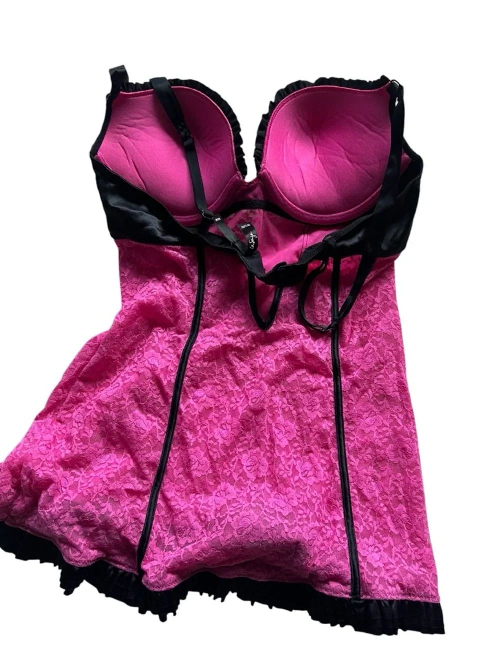La Senza Pink Lace Chemise Babydoll Langerie
Size M - Picture 2 of 10